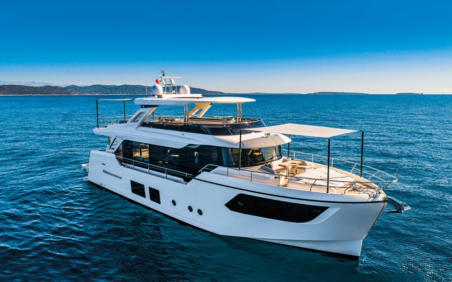 absolute-Navetta-73-yacht-test-review-bow-view
