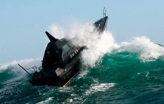 Barracuda SV11 - sea trial