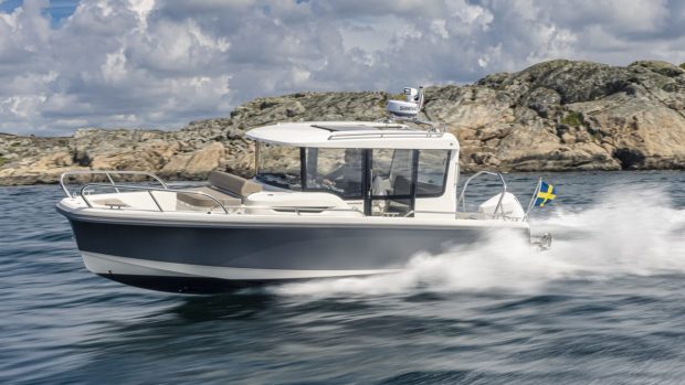 Nimbus C8 underway