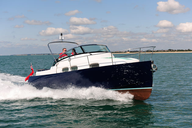 The English Harbour Yachts 29 Offshore cruises though the Solent