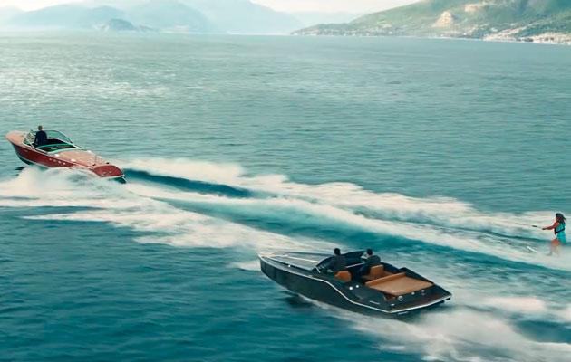 Frauscher Mirage in Bond advert