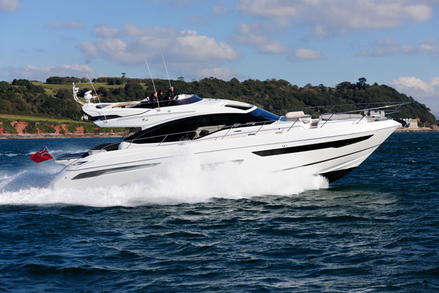We hit a top speed of 37 knots on test