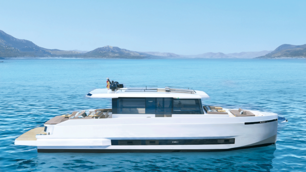 De Antonio D60 render on the water
